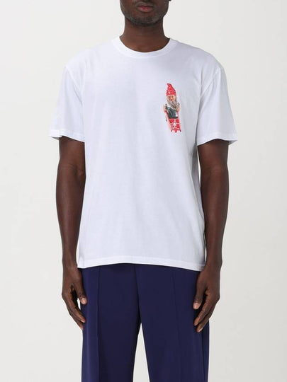 Gnome Chest Print Short Sleeve T Shirt White - JW ANDERSON - BALAAN 2