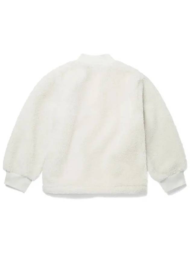 Kids Fleece Jacket White 8R2C17 Z0776 101 - STELLA MCCARTNEY - BALAAN 3