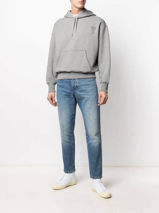 Men's Cropped Straight Jeans - AMI - BALAAN.