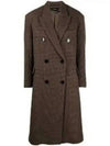Virgin Wool Single Coat Brown - ISABEL MARANT - BALAAN 2