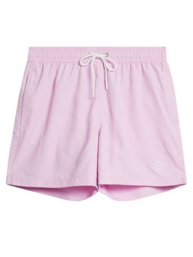 Banks Solid Swim Trunk Shorts Pink - J.LINDEBERG - BALAAN 2