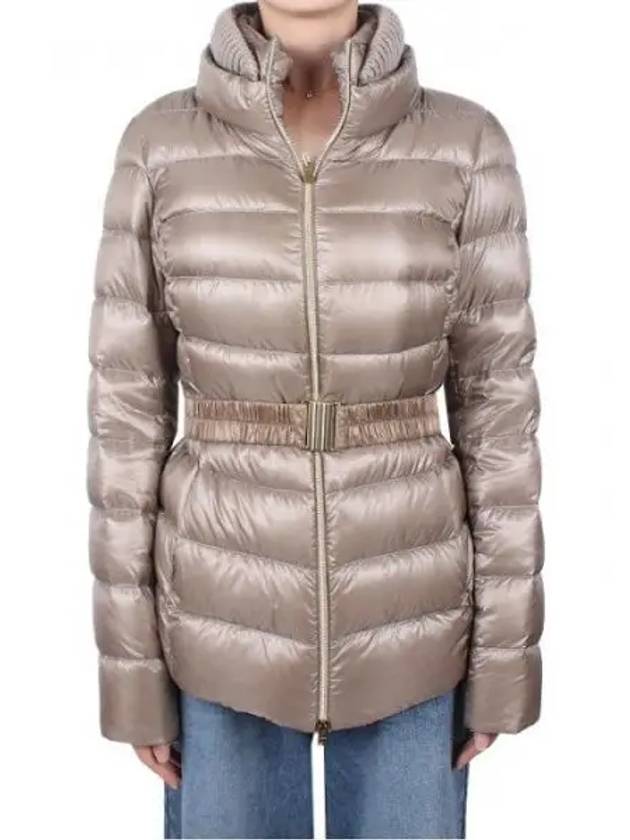 Women s Claudia Goose Down Jacket Beige PI0485DICM03 12017Z 2600 1120359 - HERNO - BALAAN 1