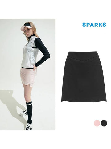 hemless H-line skirt SL1LCR001 - SPARKS - BALAAN 1