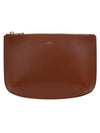 Sarah Clutch Bag Noisette - A.P.C. - BALAAN 2