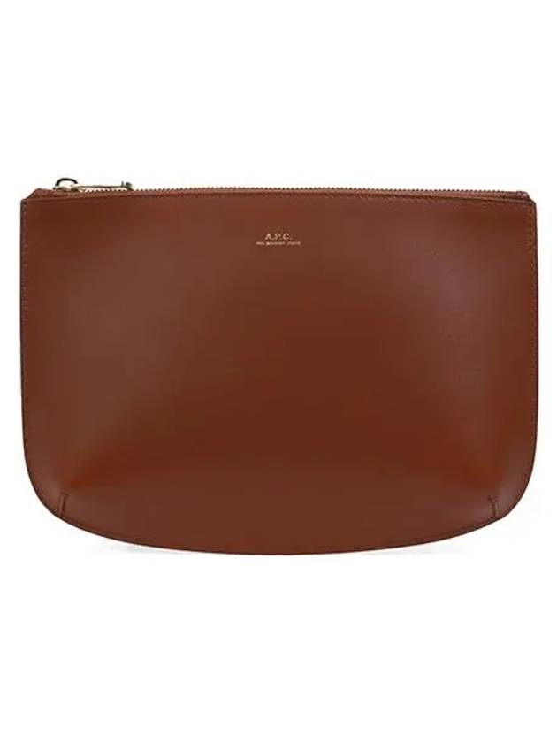 Sarah Clutch Bag Noisette - A.P.C. - BALAAN 4