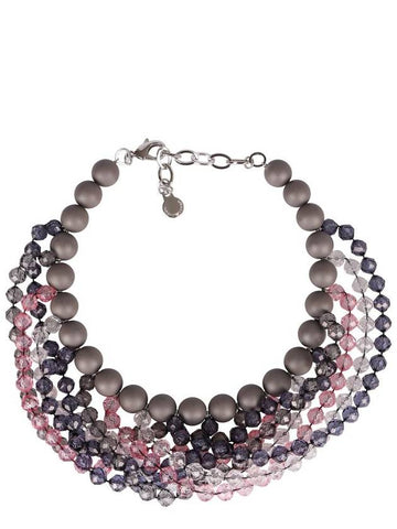 Emporio Armani Pearls And Stones Necklace - EMPORIO ARMANI - BALAAN 1