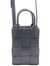 Intrecciato Cassette Mini Tote Bag Grey - BOTTEGA VENETA - BALAAN 3