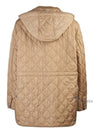 Diamond Quilted Nylon Jacket Archive Beige - BURBERRY - BALAAN 4