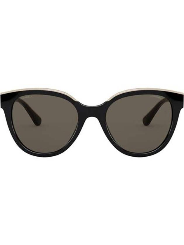 Eyewear Butterfly Acetate Sunglasses Grey Black - CHANEL - BALAAN 1