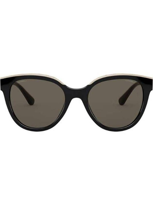 Eyewear Burtterfly Acetate Sunglasses Black - CHANEL - BALAAN 1