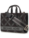 Gigi Small Jacquard Tote Bag Chocolate - MICHAEL KORS - BALAAN 3