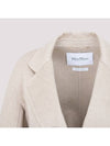 Women's Nemi Belted Cashmere Coat Ivory - MAX MARA - BALAAN.