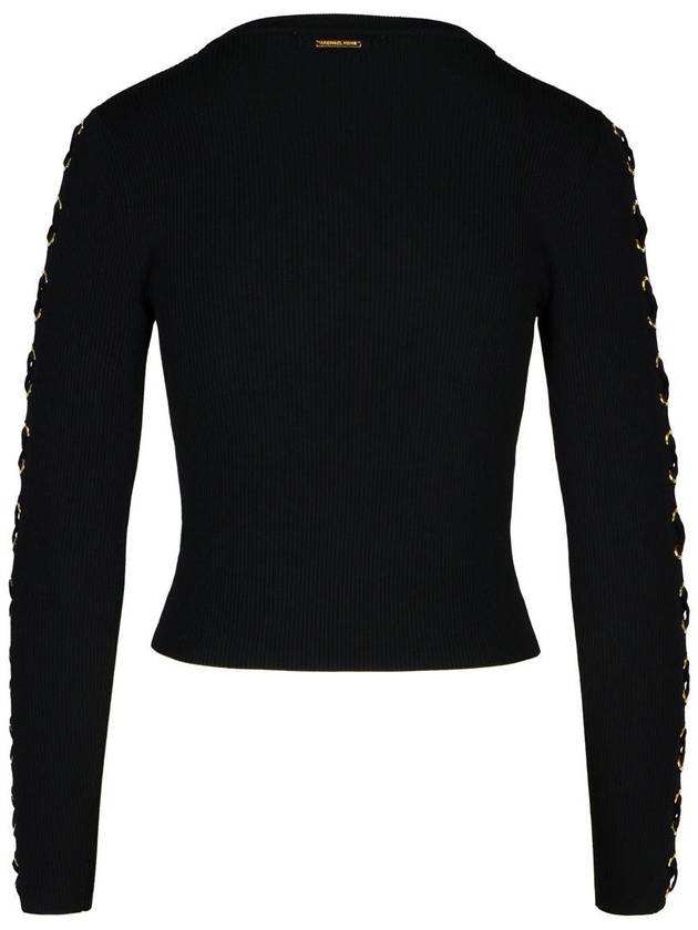 Michael Kors Black Viscose Blend Sweater - MICHAEL KORS - BALAAN 3