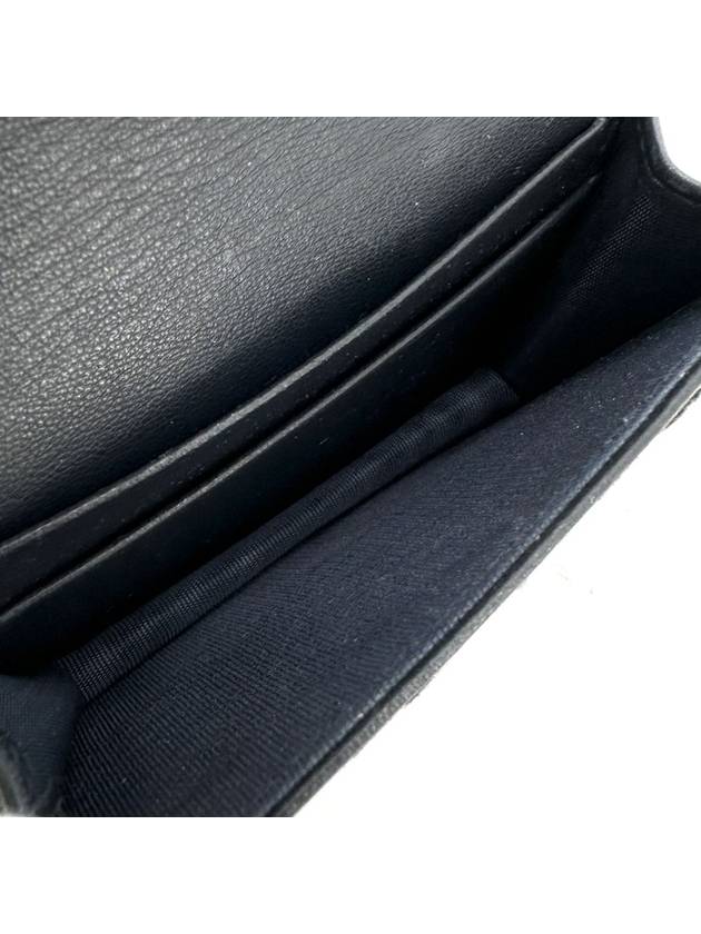 Christian Oblique Saddle Card Wallet - DIOR - BALAAN 8