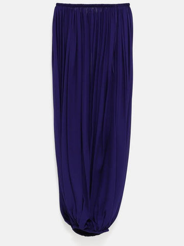 Asymmetric Drape Pleat Pant - ALAIA - BALAAN 1