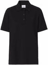 Women's TB Monogram Polo Shirt Black - BURBERRY - BALAAN 1