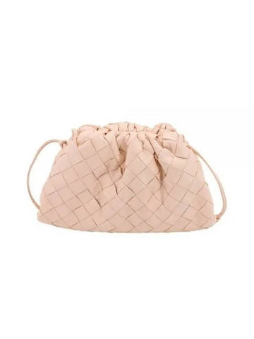 Intrecciato Mini Pouch Bag Pink - BOTTEGA VENETA - BALAAN 1