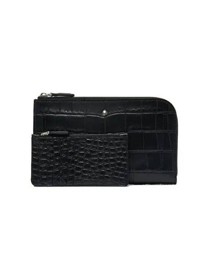 Meisterstück Selection 2In1 Small Pouch Bag Black - MONTBLANC - BALAAN 2