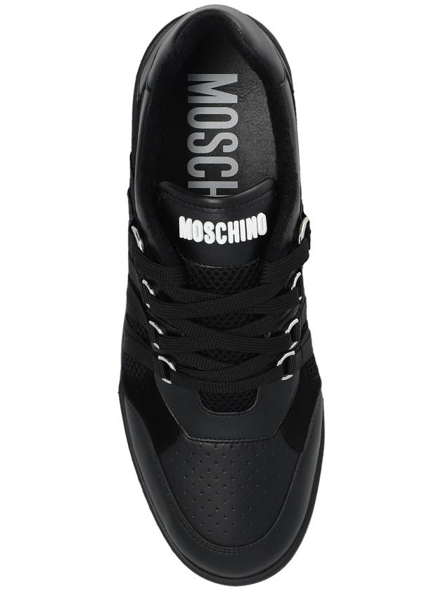 Moschino Sneakers With Logo, Men's, Black - MOSCHINO - BALAAN 6