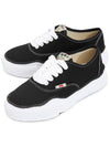 Baker OG Sole Canvas Low Top Sneakers Black - MAISON MIHARA YASUHIRO - BALAAN 2