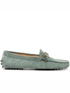 Suede Gommino Driving Shoes Green - TOD'S - BALAAN 2