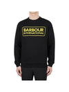 International Logo Cotton Sweatshirt Black - BARBOUR - BALAAN 3