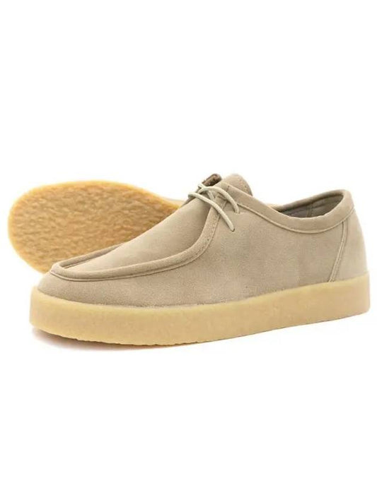 Buzz Men s Height 6cm Suede Derby Beige - SUPENER - BALAAN 1