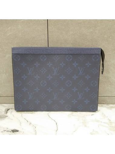 Pochette Voyage Clutch Blue - LOUIS VUITTON - BALAAN 1