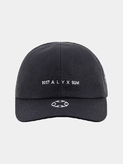 Embroidered Logo Cotton Ball Cap Black - 1017 ALYX 9SM - BALAAN 2