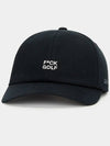 Cotton Twill Relaxed Fit Snapback Hat GMH000073 ONYX - G/FORE - BALAAN 1