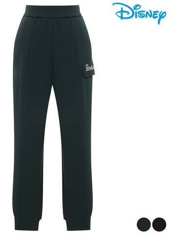 Women s Pocket Point Fur Lining Jogger Sportswear Training Pants DO4LTP030 - DISNEY GOLF - BALAAN 1