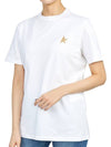 Star Printing Short Sleeve T-Shirt White - GOLDEN GOOSE - BALAAN 8