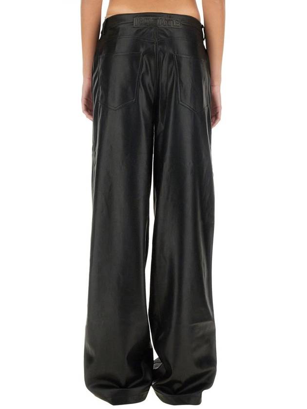 Rotate Birger Christensen Faux Leather Pants - ROTATE - BALAAN 3