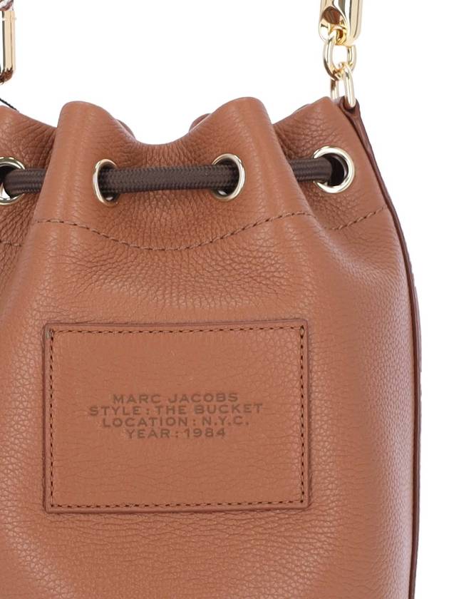 The Leather Bucket Bag Argan Oil - MARC JACOBS - BALAAN 5