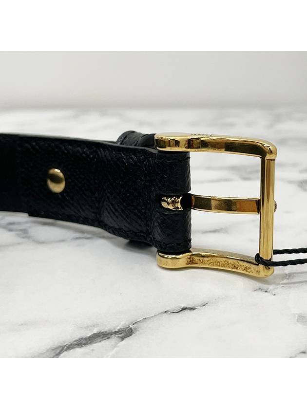 leather belt UBL029AL0036 0015 - AMI - BALAAN 5