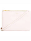 Women's Medium Logo Trio Shoulder Bag Pink - CELINE - BALAAN.