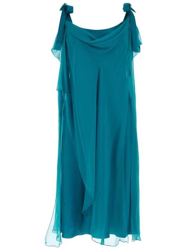 midi dress A040416140370 GREEN - ALBERTA FERRETTI - BALAAN 2