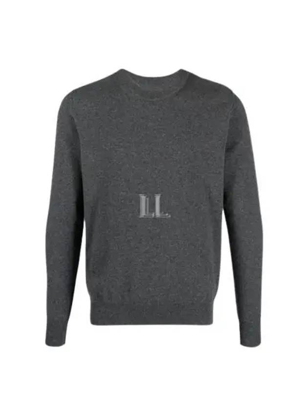 Crew Neck Cashmere Knit Top Grey - MAISON MARGIELA - BALAAN 2