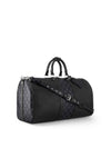 Keepall Bandoulier 50 Duffel Bag Black - LOUIS VUITTON - BALAAN 5