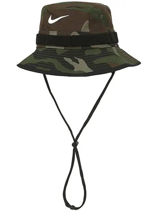 Dri Fit Apex Camo Print Bucket Hat Olive - NIKE - BALAAN 2