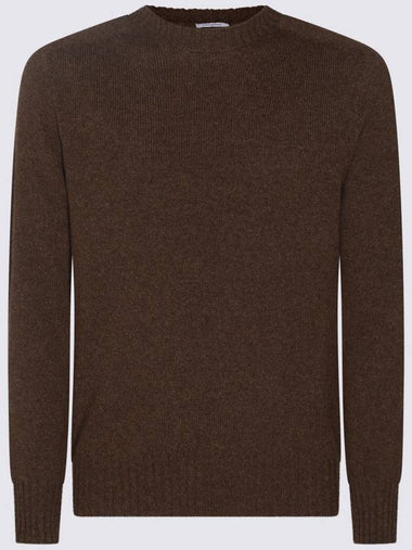 Malo Brown Wool Knitwear - MALO - BALAAN 1