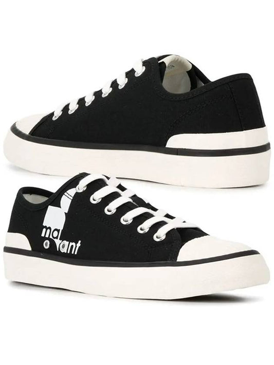 Binkoo Logo Low Top Sneakers Black - ISABEL MARANT - BALAAN 2