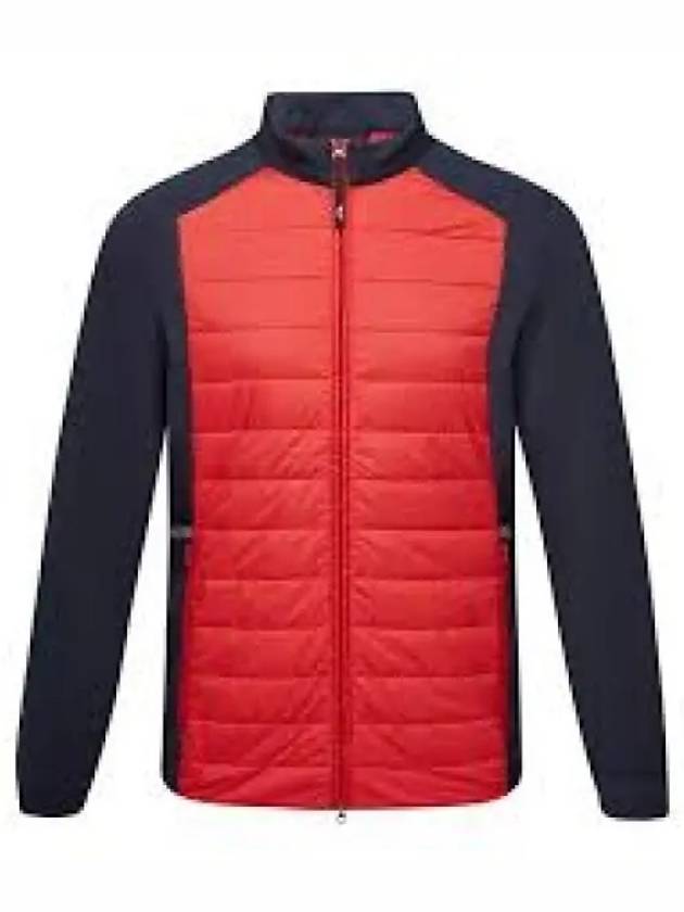 Men's Kenny Hybrid Padded Jacket Red - J.LINDEBERG - BALAAN 2