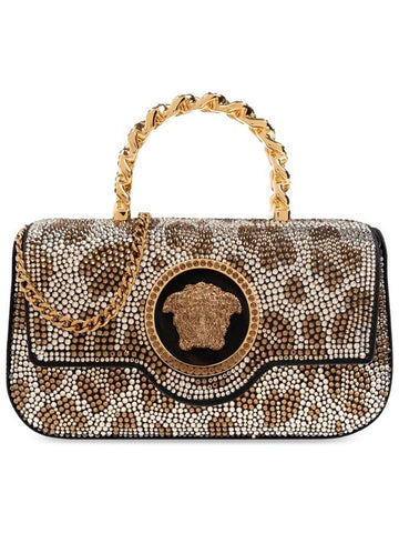 Versace Handbag La Medusa Mini, Women's, Gold - VERSACE - BALAAN 1