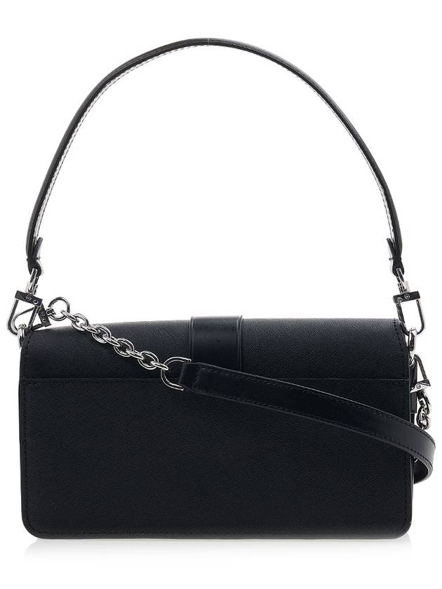 Greenwich Medium Shoulder Bag Black - MICHAEL KORS - BALAAN 4