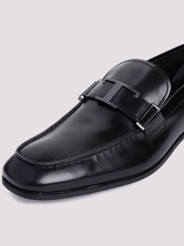 T Timeless Logo Loafers Black - TOD'S - BALAAN 5