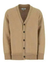 Elbow Patch Cardigan Beige - MAISON MARGIELA - BALAAN 2