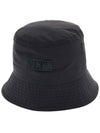 logo bucket hat black - VALENTINO - BALAAN.