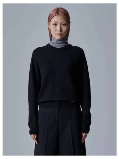 Cash Whole Garment Turtleneck Pullover Knit Black Domestic Product GM0024080167710 - JUUN.J - BALAAN 1