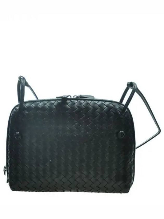 Nodini Intrecciato Cross Bag Black - BOTTEGA VENETA - BALAAN 2